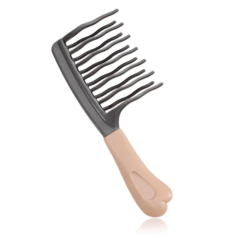 

BEPAN Wide Tooth Comb with Double-layer Wavy Tooth Design Detangling Wide Tooth Combs for Curly Hair Double Sided Hair Detangling Comb