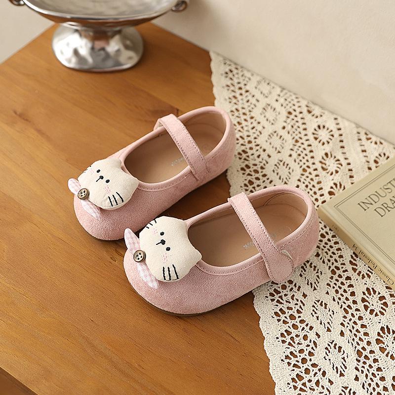 2026 Versatile Cartoon Baby Velcro Shoes: Soft Sole Outdoor Spring Fashion for Kids