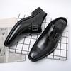 2024 Classic Brand Men's Leather Casual Shoes Versatile Commuting Business Work Shoes Men's Loafers Fashionable New Styles