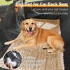 Backseat Pet Bed Mat, Dog Bed for Car Back Seat, Non-Slip Furry Dog Covers Pet Mat, Fit for Backseat Extenders and Seat Covers