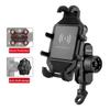 3.0 Quick Charging Motorcycle Bicycle Wireless Charger Phone Holder Stand GPS Moto Cellphone Handlebar Mount for 4-7 inch Phone