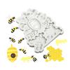 Honeycomb Fondant Mold 3D Honeybee Bee Silicone For Cake Decoration Biscuit Cookies Chocolate Hard Candy Cupcake Topper Kitchen