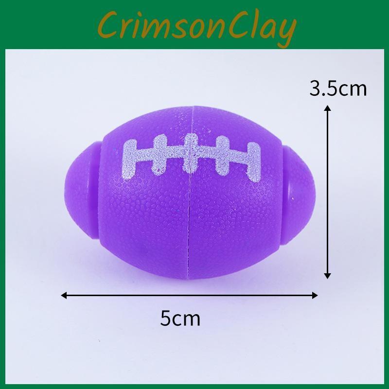 Gyroscope Spinner Rugby Decompression Toy Children Outdoor Play Gift