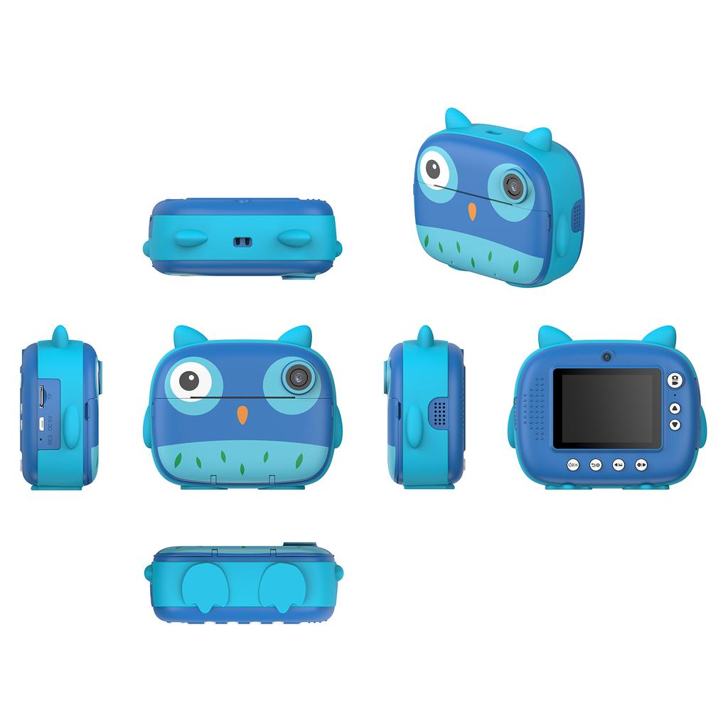 2,5 K Nette Kinder Sofortbildkamera 12MP Kinder Digitalkamera Kinder Sofortbildkamera mit 2,4 Zoll
