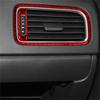 For Volkswagen Jetta 2011 2012 2013 2014 ABS Carbon Fiber Car Center Control Interior Decoration Sticker Car Accessories