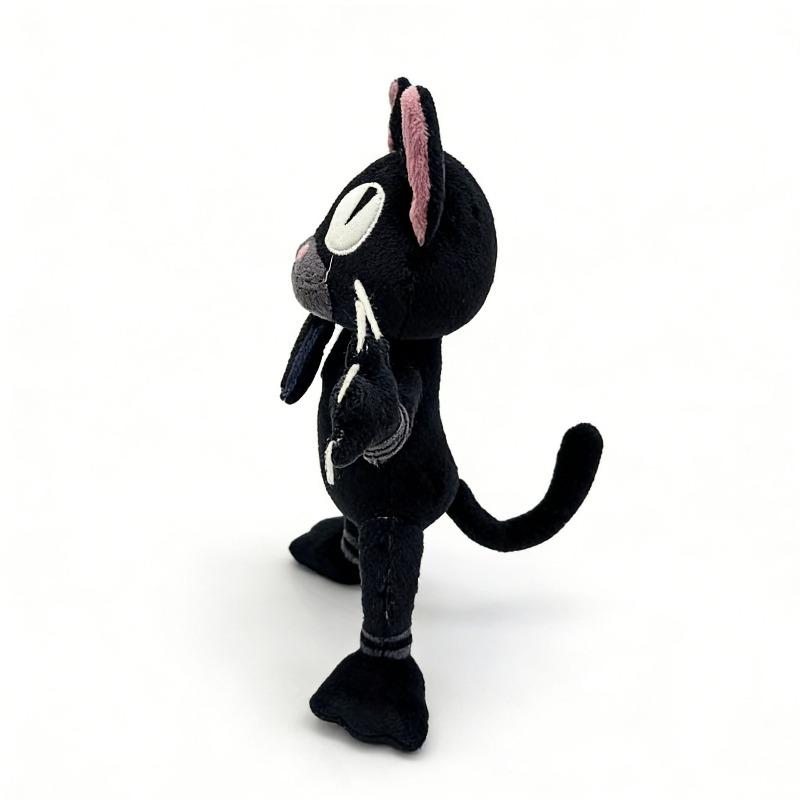 Neuankömmling: Schwarze Katze '99 Nächte im Wald' 99nights Plüschtier Niedliches Anime-Merchandise Perfekt für die Fan-Sammlung Geburtstag und Weihnachtsgeschenk