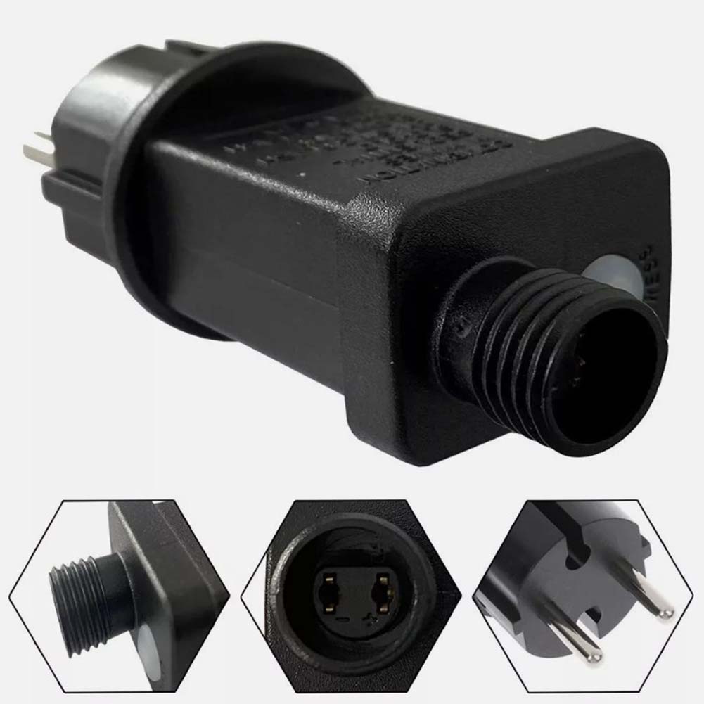31V 3.6W EU-Plug Power Adapter LED Light Transformer Driver 8 Functional Lamp Driver Switch Adapter IP44 Waterproof Power Supply