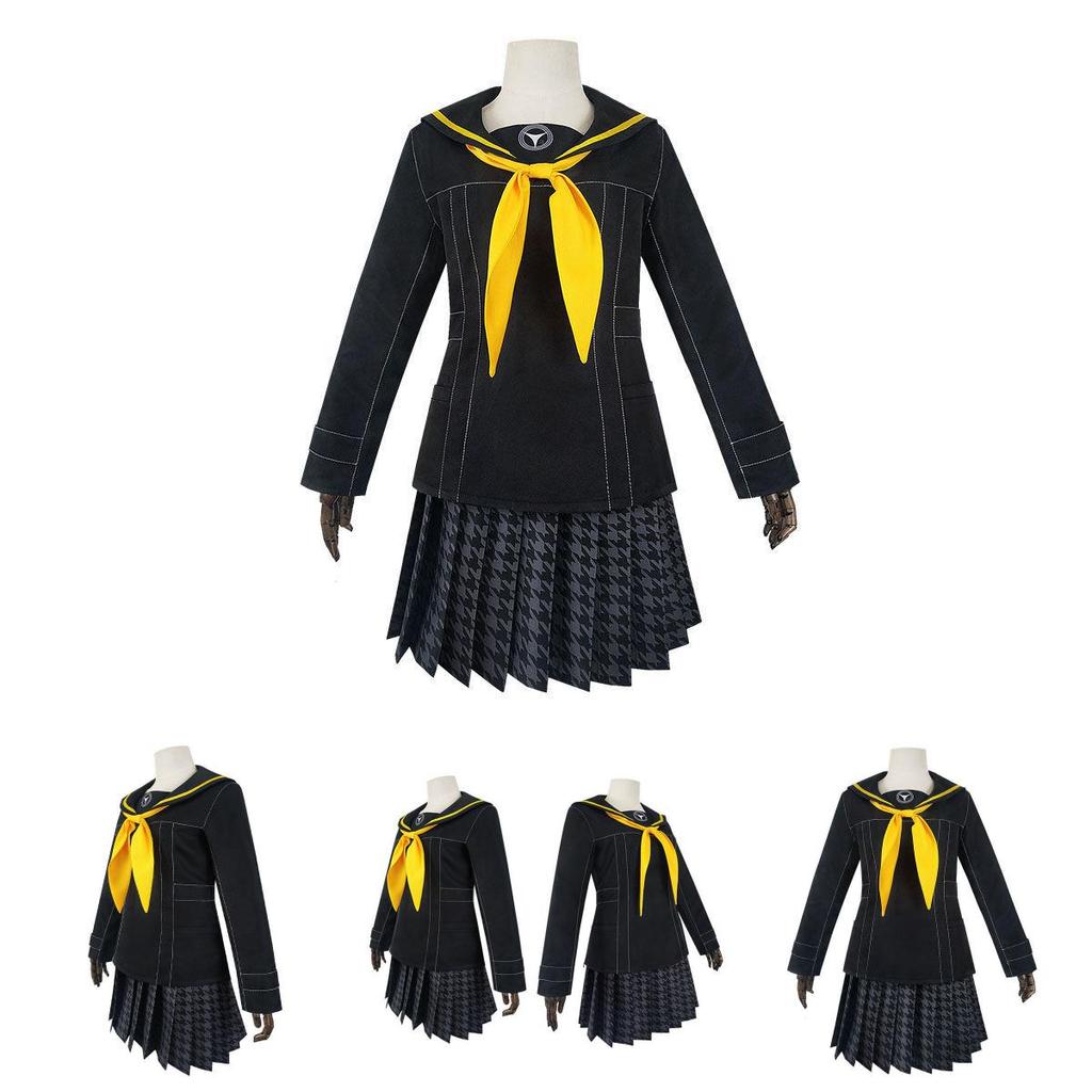 High-quality Persona 4 Kujikawa Rise School Uniform Cosplay Costume Set For Anime Lovers