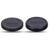 2 Pairs JJC Olympus Panasonic Mount Rear Lens Cap Body Cap for Olympus IV III III Panasonic Lumix M4/3 + OM-3, OM-1 II, OM-1, OM-5, E-M10 II, E-M5