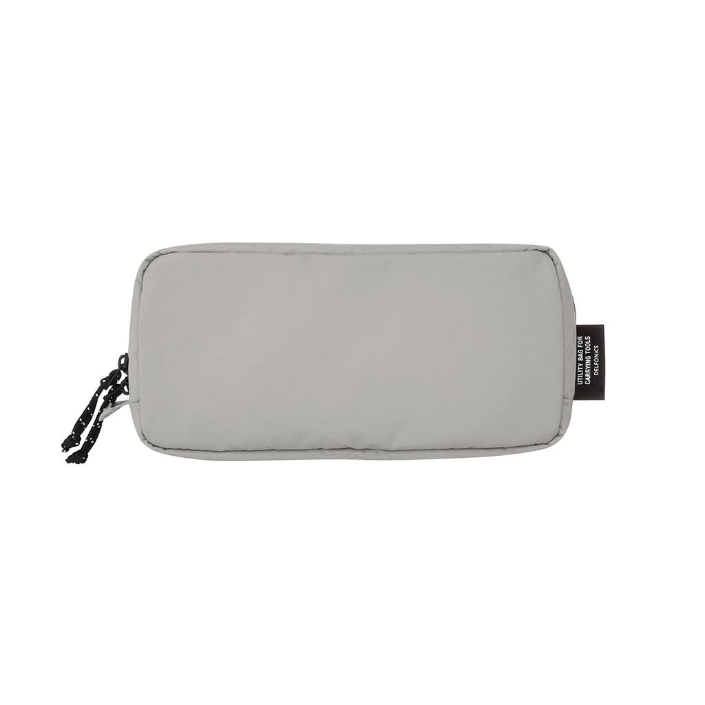 Delfonics Women's Narrow Inner Carrying Pouch with Studs (Light Gray)