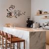 Kitchen Quotes Wall Sticker Removable PVC Wall Art Sign Peel And Stick Wall Decals for Dining Baking Room Bar Restaurant Home Decor