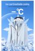 Luotuo 2026 Women's Hooded Sun Protection Jacket - Lightweight Ice Silk for Outdoor Summer Wear