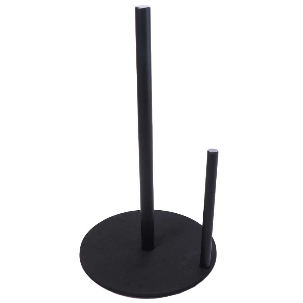 

Stainless Steel Paper Towel Holder One-Handed Tear Weighted Base Paper Towel Stand Durable Easy To Assemble Roll Paper Holder