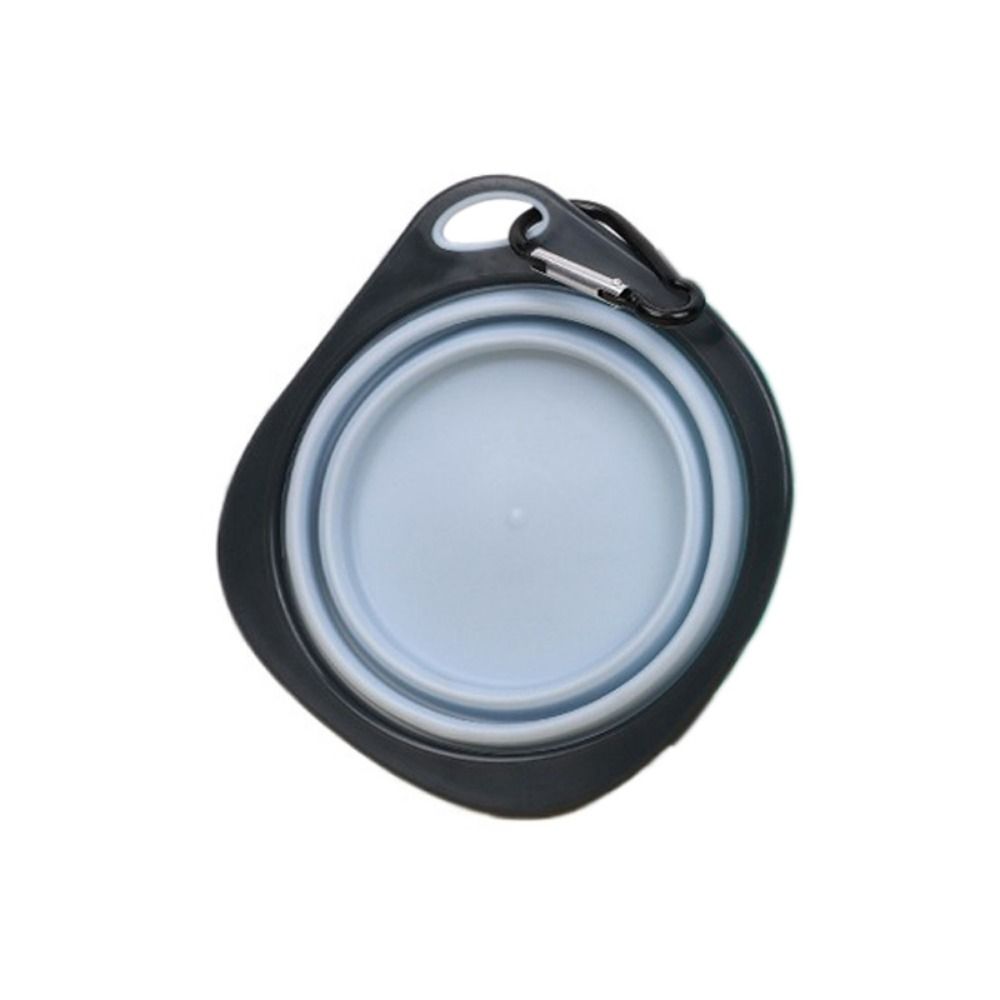 With Hanging Hook Pet Folding Bowl Bite Resistant Cat Dog Food Water Bowl Pet Travel Bowl  Outdoor