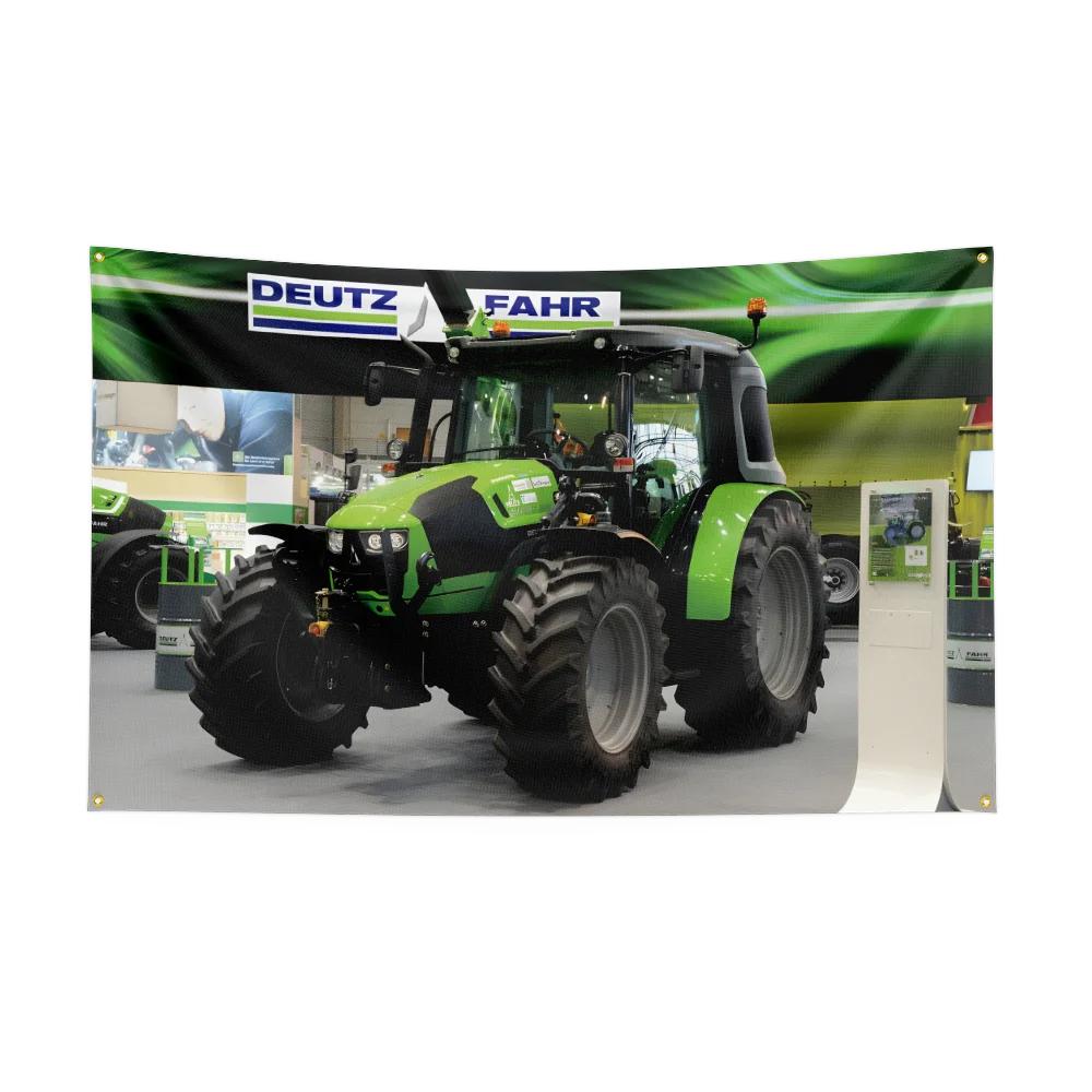35ft DDeutz AGs Tractoren Vlag Polyester Digitaal Bedrukte Gereedschap Wandkleed Banner Gordijn Voor Decor B