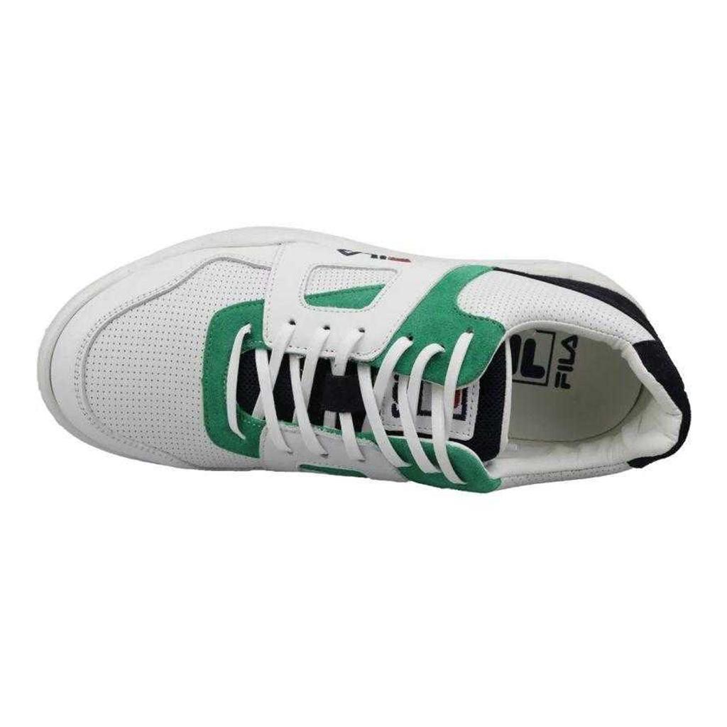 Mens Cedar Leather Low Trainers