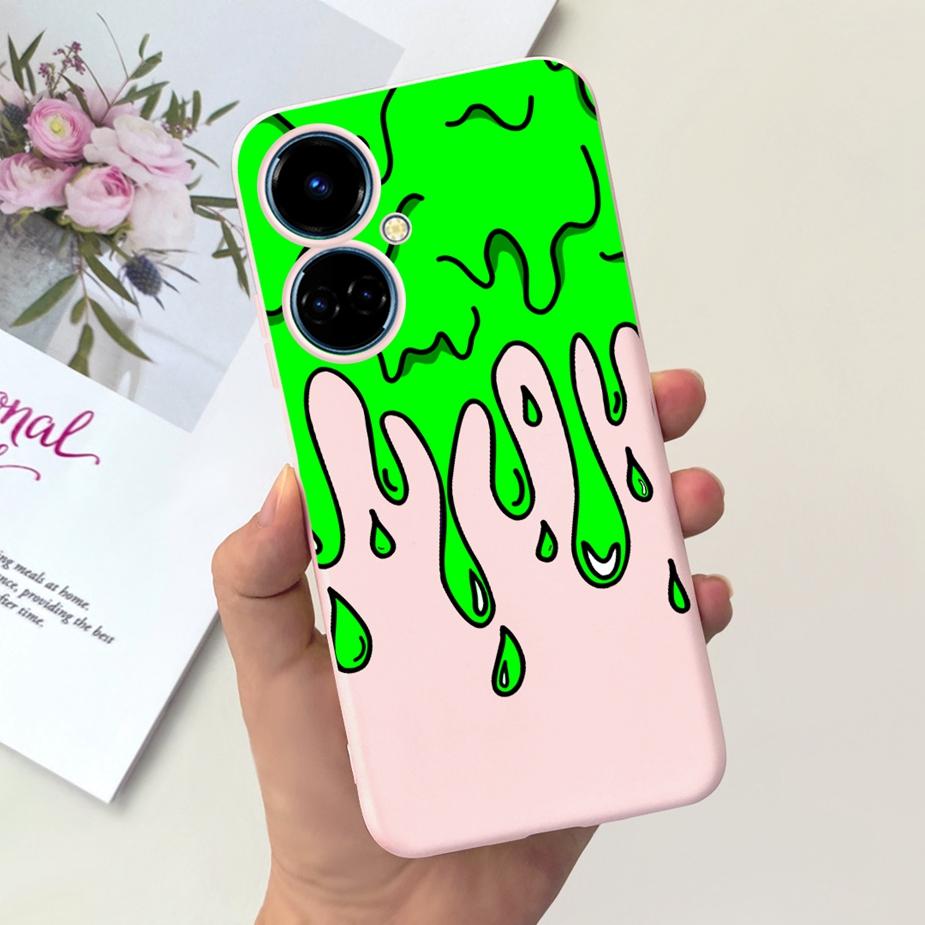 For Tecno Camon 19 Case Camon19 Neo Cute Fashion Cartoon Cover Soft Silicone Phone Case For Tecno Camon 19 Neo Camon19 Pro Shell