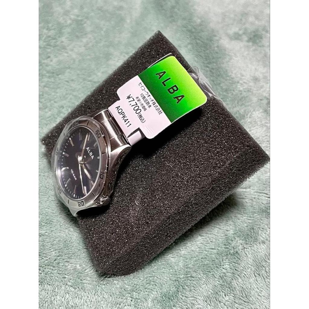 Used SEIKO ALBA Men's Watch AQPK411 Unused New!!