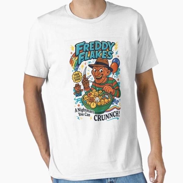 Freddy Kruger Japanese horror film movie retro funny 90s halloween t shirt L