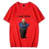 Bertram Eats I Eat Kids Graphics T Shirt Men Women  Short Sleeve Casual Streetwear 2024 Summer Funny Unisex Tee S