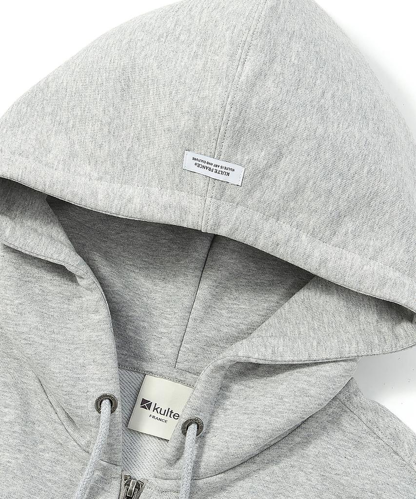 Kulte Palm Tree Hood Vest Mgrey
