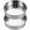 Stainless Steel Steamer Steamer Basket Steamer Drawer  Household Thickened and Deepened Rice Cooker Inner Drawer Accessories