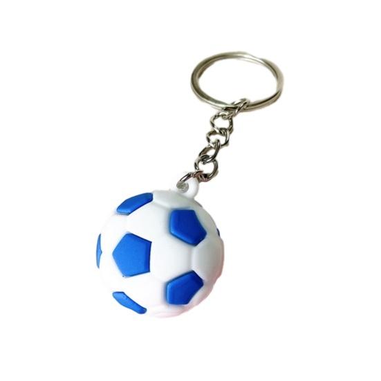 Compact Lightweight Keychain Pendant, Football Shape Key Holder, Smooth Surface Portable Fan Gift