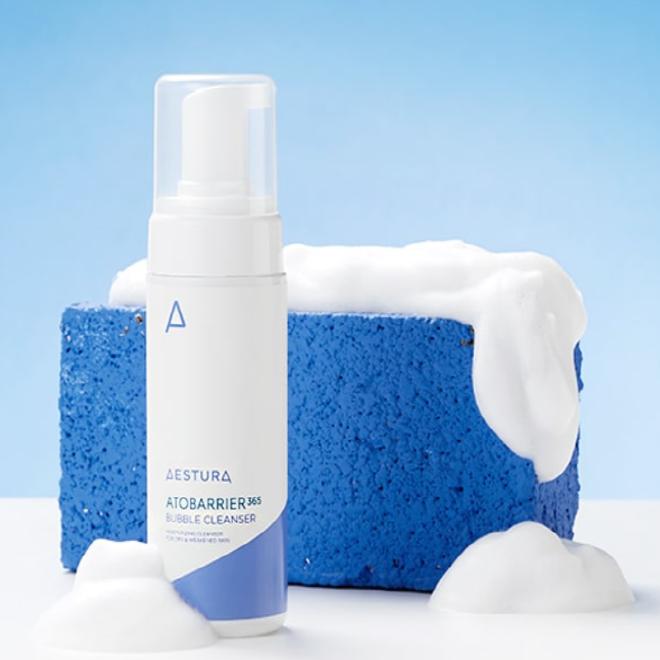 Cosmétiques coréens, Aestura Atobarrier 365 Bubble Cleanser (150 ml)