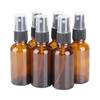 1 Stück 5 ml 10 ml 15 ml 20 ml 30 ml 50 ml 100 ml Braunglas Alkohol Desinfektionsmittel Sprühflasche mit Feinsprühkopf für Ätherische Öle