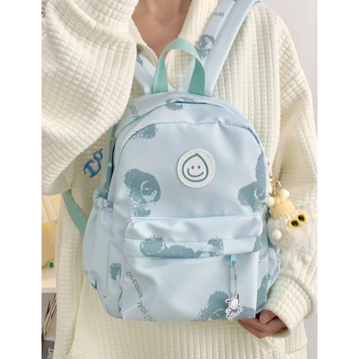 

Lightweight Women s Japanese Style Cute Small Backpack for College Students Without Pendant