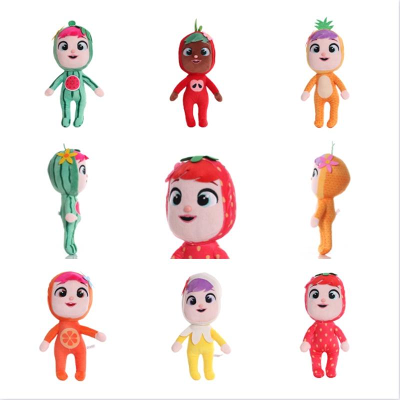 Cry Baby Plush Toys Soft And Cuddly Fruit Dolls In Different Designs