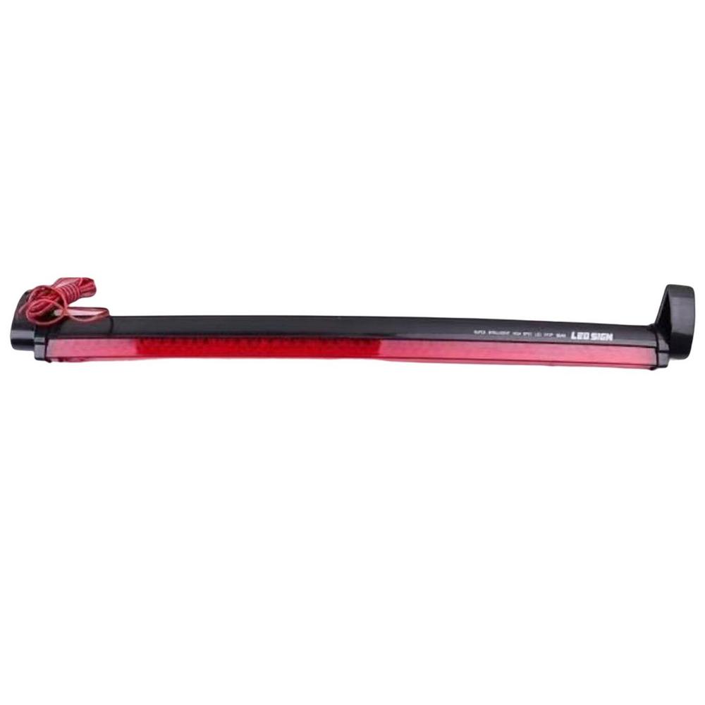 12V Rotes LED-Streifenlicht Passend Universal Auto Hinten Stopp Rücklicht Dritte Bremsleuchte Hinten Kofferraum Rotes LED Bremslicht Ersatz