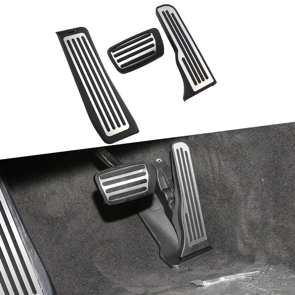 Non-slip Car Pedals for Cadillac ATS 2011 - 2015 CT6 2016 - 2017 LHD Gas Brake Foot Rest Pedal Cover Pad Interior Accessories