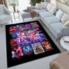 Halloween Horror Horror Theme Stranger Things Carpet Home Living Room Decoration Table and Chairs Anti Slip Door Mat Outdoor Picnic Mat Carpet A12
