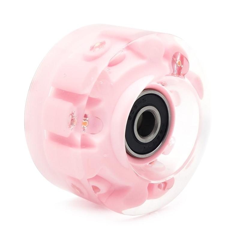 Roller Skate Wheel with Wrenches, Quads Roller Skate Wheel Double Row Skating Skateboard Quads Skate Replacement Wheels