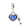 Heart Charm Beads for DIY Bracelet Valentine's Day Mother's Day Jewelry Making