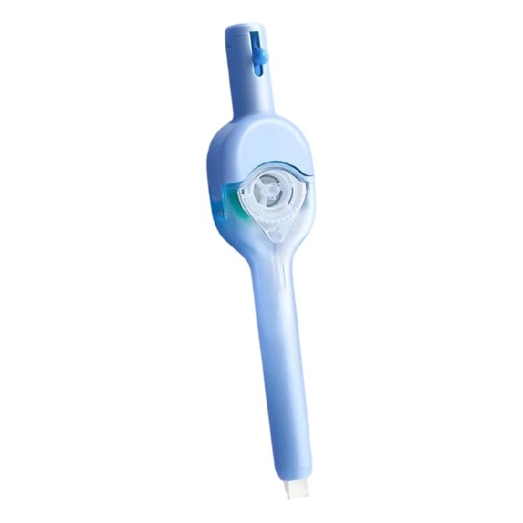 

Ergonomic Design Correction Tape Design With Beige Concealed Smooth Tape For Comfortable Friendly Use Portable Size небесно-голубой