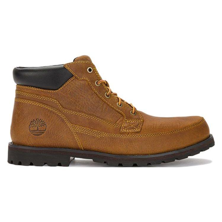 Timberland Durable Shock Absorbing Comfortable Versatile Short Outdoor Boots Men Boots Wheat A5YS1