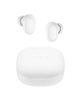 Xiaomi Redmi Buds 6 Play Kabellos 36 Stunden KI-Geräuschunterdrückung bei geringer Latenz Google Fast Pair Schnelles USB Weißes Headset, Wiedergabezeit, Anrufe, Latenz,