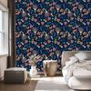 Meadow Flowers Wallpaper In Boho Style for Living Room and Bedroom 50x1000
