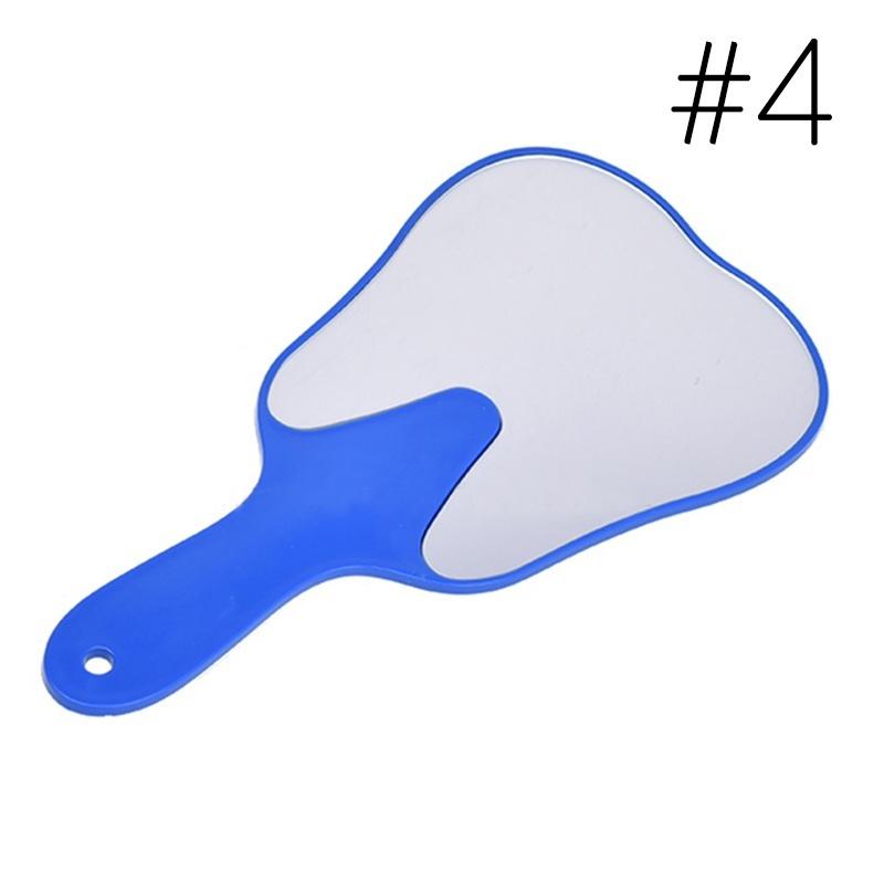 Zábavná rukojeť Zubní zrcátko Nástroj Nerozbitná ruka pacienta