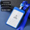 Aluminum Alloy ID Badge Lanyard with Card Holder