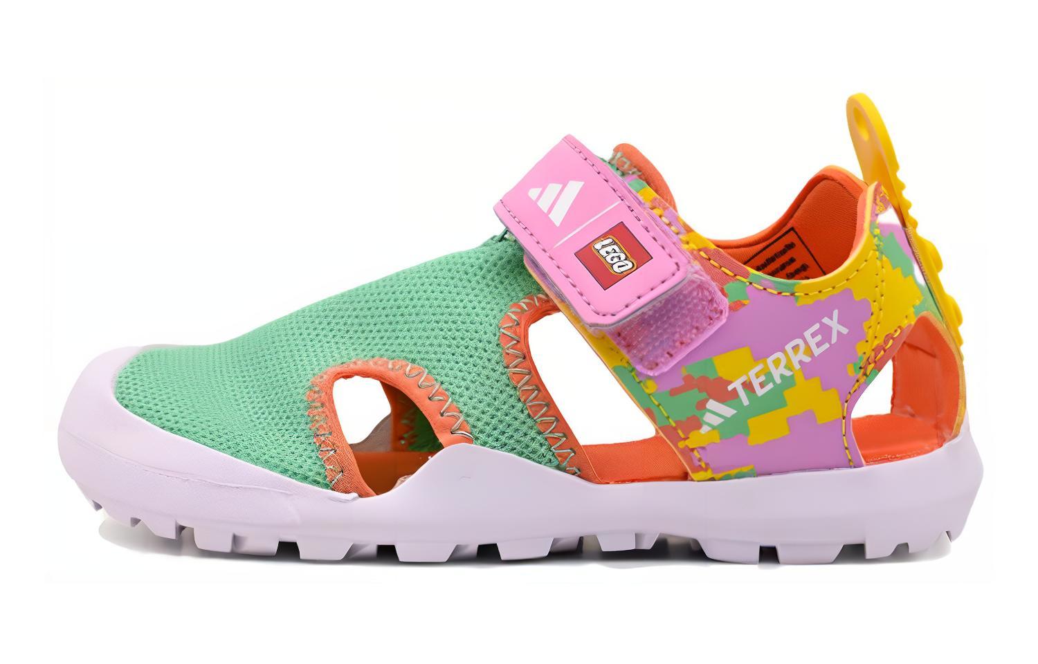 adidas LEGO X Terrex Captain Toey J  Green Glow Orchid  HQ5848 35.5