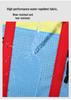 Large Capacity Color Block Travel & Sports Bag with Wet/Dry Separation