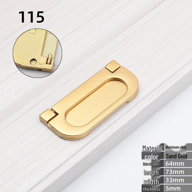 Modern Minimalist Gold Nordic Cabinet & Drawer Handles