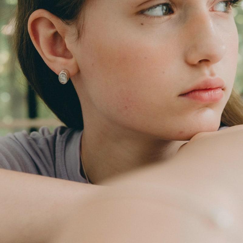 CUD Duet Oval Earring