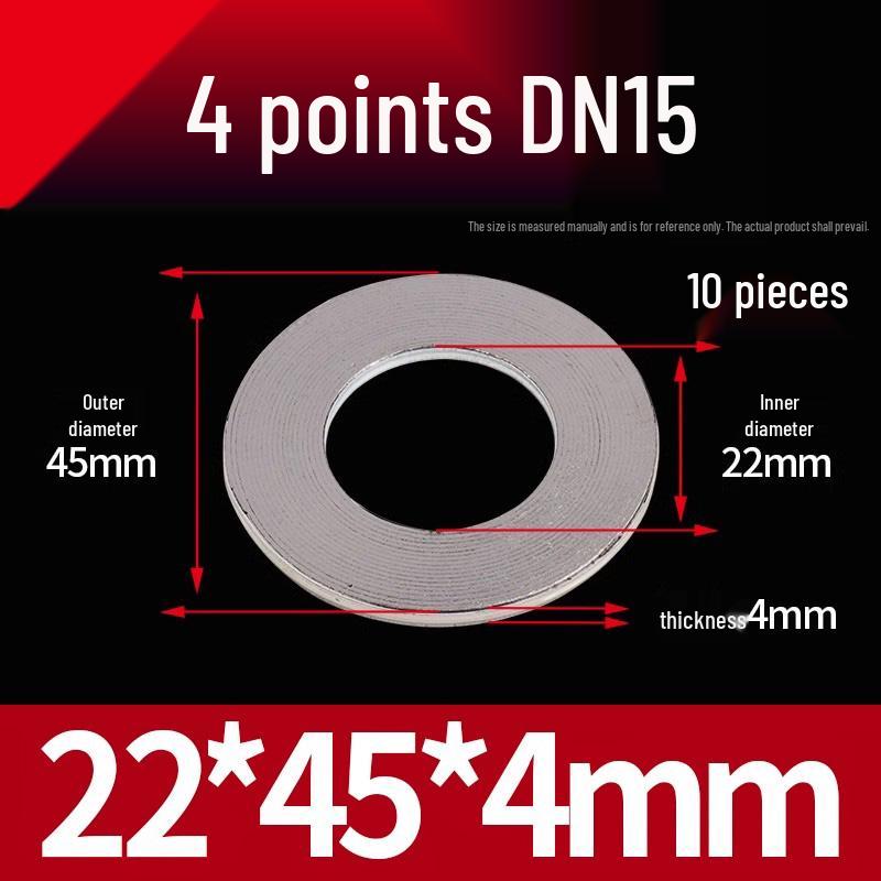 

Metal Jacketed High-Temperature Graphite Flange Gasket DN20/25/40/50/65/100