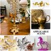 Marble Metal & Pearl Powder for DIY Coasters: Iridescent Coloring Molds