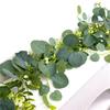 Spring Ornament Fake Eucalyptus Strand Vine Artificial Garland for Home Festive Table and Outdoor Wall Backdrop