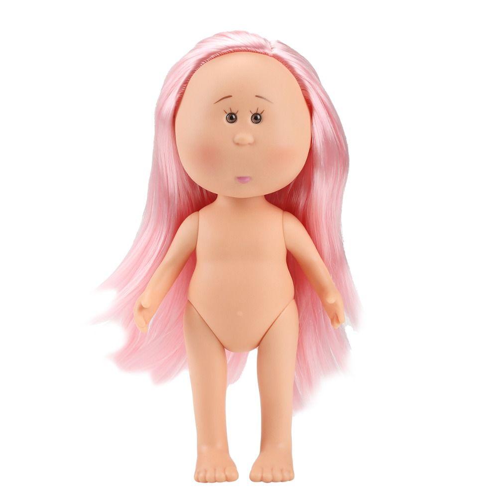 Lockige Haare Mia Kartoffelpuppen Dunkle Haut Actionfigur Körper 24cm Bohnenauge Vinylpuppe DIY Spielzeug